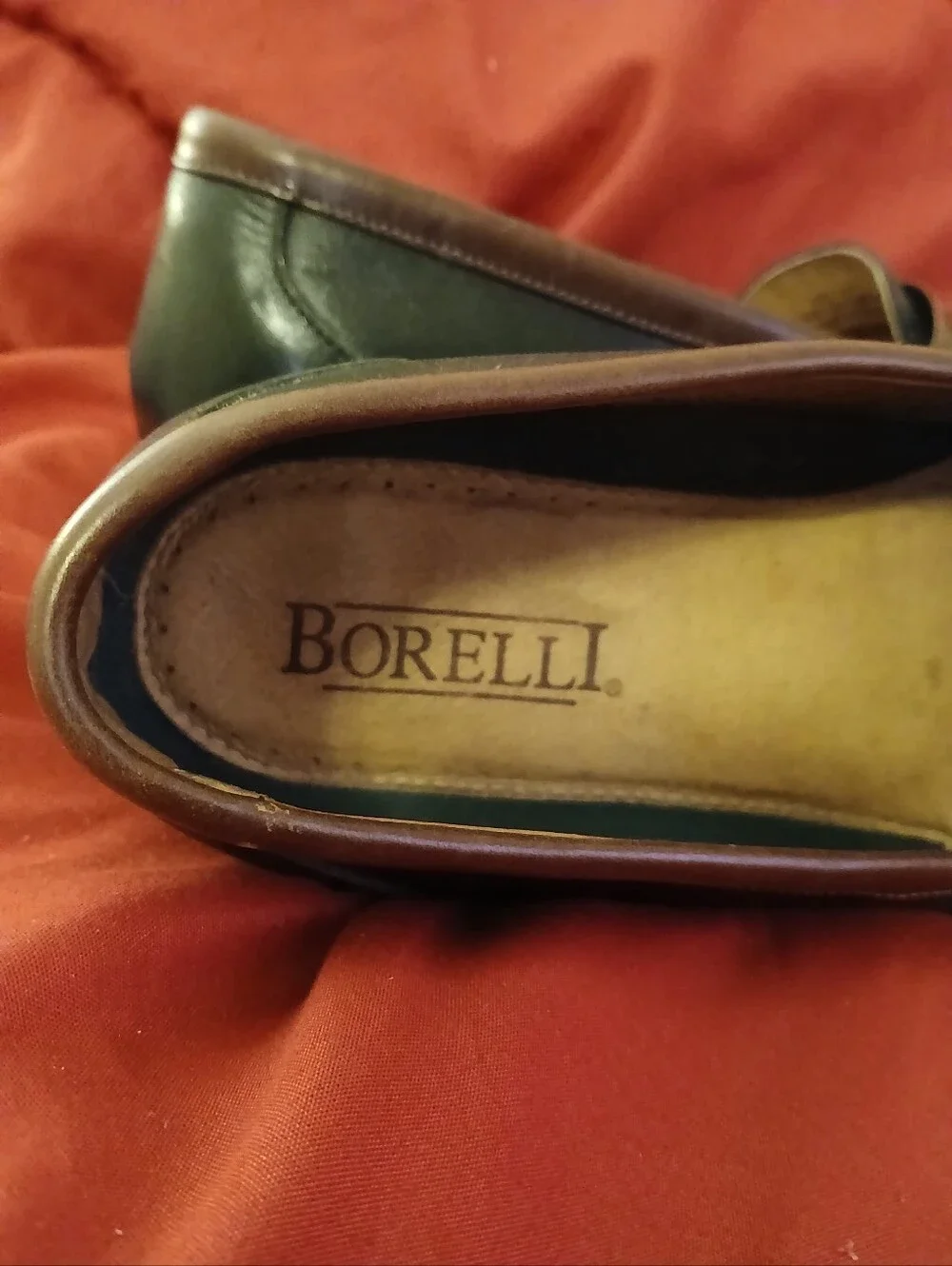 Borelli Wes Kilt 320019 Tassel Black Loafers Sz 11.5M (081226B)